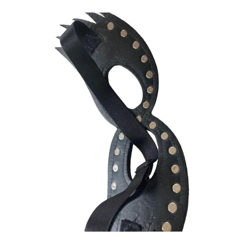 Unique Unisex Faux Leather Bird Studded Masquerade Cosplay Party Mask